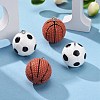 16Pcs 2 Colors Opaque Resin Pendants RESI-LS0001-03P-6