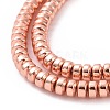 Electroplate Non-magnetic Synthetic Hematite Beads Strands G-L485-04A-RG-3