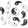 12Pcs 2 Colors Alloy Enamel Split Links Connectors ENAM-FS0001-84-3