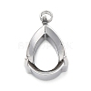 304 Stainless Steel Rhinestone Claw Settings STAS-U042-04B-P-1