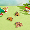 3Pcs 3 Styles Resin House Decorations DJEW-LP0001-25-1