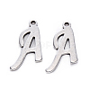 Tarnish Resistant 201 Stainless Steel Charms STAS-R105-A-1