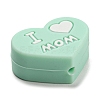 Father's Day Silicone Focal Beads FIND-PW0005-12G-3