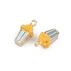Brass Alloy Pendants KK-R226-17G-05-2