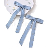 Bowknot Cloth Alligator Hair Clips PW-WG75E80-04-1