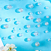 1000Pcs 4 Styles Transparent Acrylic Beads MACR-PA0001-02-7