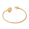 Ion Plating(IP) 304 Stainless Steel Bangle Makings X-STAS-R123-01G-2