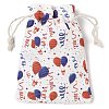 Christmas Theme Cloth Printed Storage Bags ABAG-F010-02A-06-2
