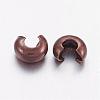 Brass Crimp Beads Covers KK-H290-NFR-NF-2