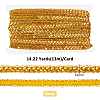 13M Metallic Lace Trims SRIB-WH0011-098-2