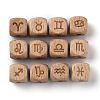 Natural Wood Constellation Beads LS-WOOD-M002-04-4