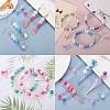 400Pcs 4 Colors Opaque Acrylic Beads MACR-SZ0001-79B-6