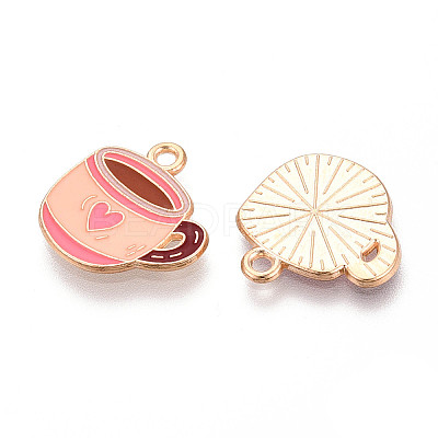 Alloy Enamel Pendants X-ENAM-T022-29-1