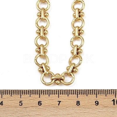 304 Stainless Steel Link Chain Bracelets BJEW-H207-01B-G-1