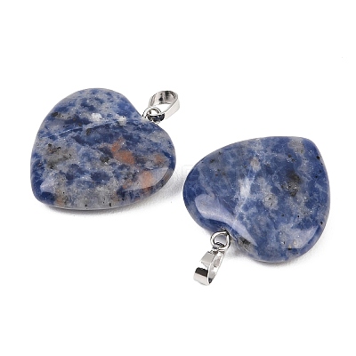 Natural Sodalite Pendants G-G956-B39-FF-1