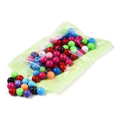 Macaron Color Plastic Yin-yang Resealable Bags OPP-N001-01E-03-1