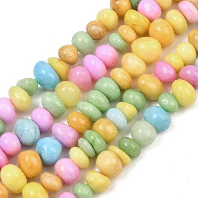 Dyed Natural White Jade Beads Strands GG-CBACF26-A03-05-1
