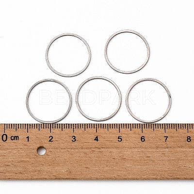 Non-Tarnish 304 Stainless Steel Linking Ring X-STAS-S079-12C-A-1