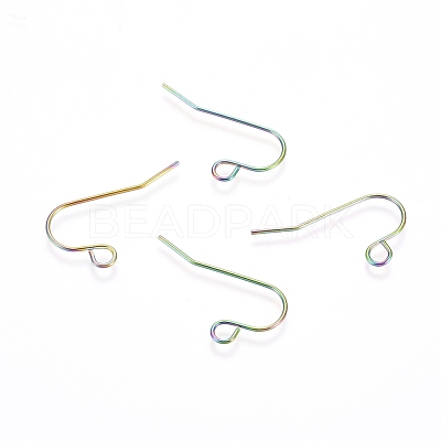 Ion Plating(IP) Stainless Steel Earring Hooks STAS-L211-15-M-1