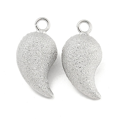 Brass Textured Pendants KK-P258-06P-1