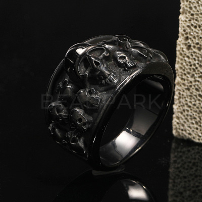 Stainless Steel Finger Rings PW-WG36364-13-1