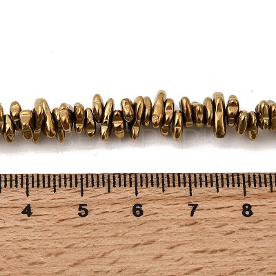 Synthetic Non-magnetic Hematite Beads Strands G-L613-H01-01G-1