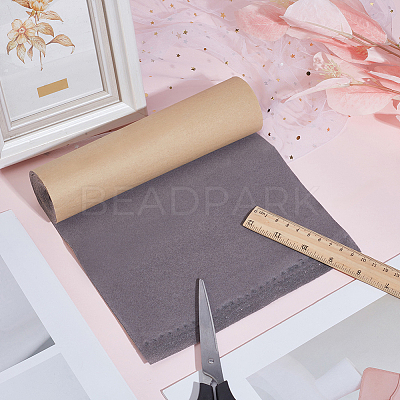Self-adhesive Flocked Cloth Fabric AJEW-WH20006-416B-1