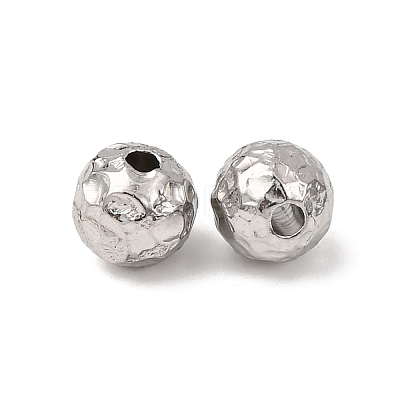 Textured 304 Stainless Steel Beads STAS-I358-10P-01-1