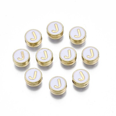 Alloy Enamel Beads X-ENAM-N052-006-01J-RS-1