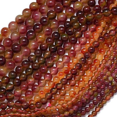 Natural Malaysia Jade Beads Strands G-B165-C05-8mm-1