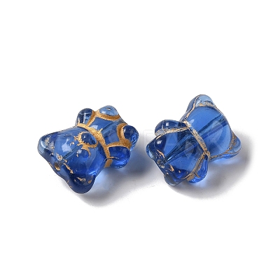 Transparent Lampwork Beads LAMP-P065-06A-01-1