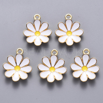Alloy Enamel Pendants ENAM-S121-116B-1