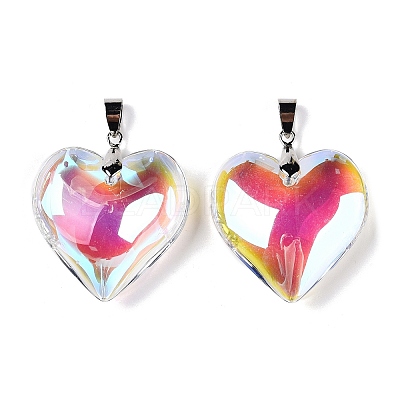 Glass Pendants GLAA-N001-23-1