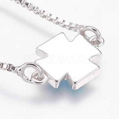 Long-Lasting Plated Adjustable Brass Slider Bracelets LS-BJEW-P165-02A-1