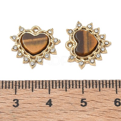 Natural Tiger Eye Pendants GG-CBA50CD-01G-01-1