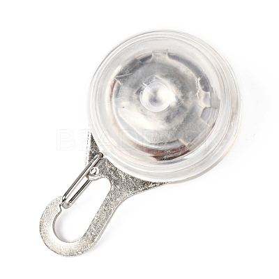 Plastic & Iron LED Collar Light AJEW-P080-06-1