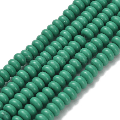 Synthetic Turquoise Beads Strands G-Z110-B01-2x4mm-04-1