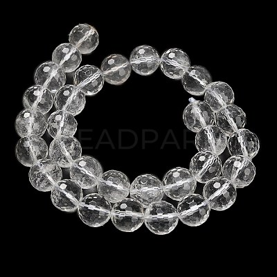 Natural Quartz Crystal Beads Strands G-C280-B14-12mm-1