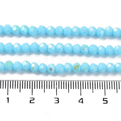 Opaque Glass Beads Strands EGLA-A035-P4mm-L08-1