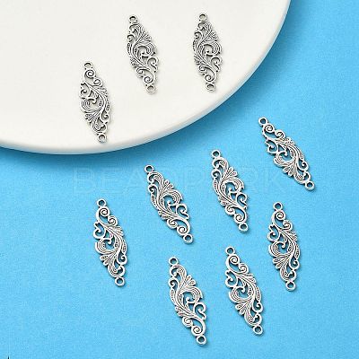 Tibetan Style Alloy Connector Charms TIBE-YW0001-55-1