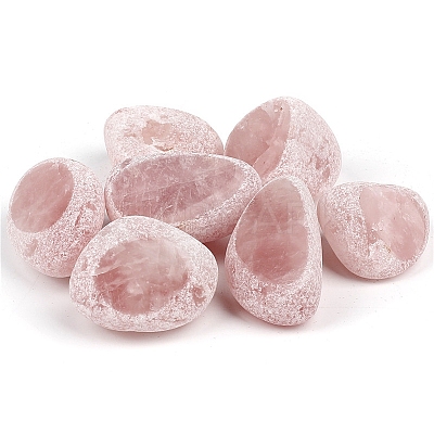 Natural Rose Quartz Dinosaur Egg Display Decorations LS-PW-WGE8BAF-02-1