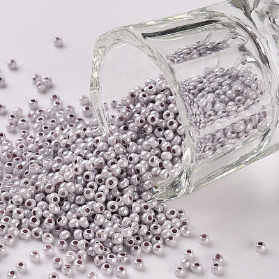 11/0 FGB Grade A Round Glass Seed Beads SEED-N001-B-0488-1