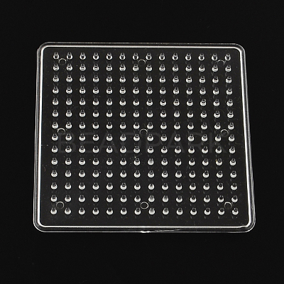 Square ABC Plastic Pegboards used for 5x5mm DIY Fuse Beads X-DIY-Q009-10-1