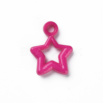 Opaque Acrylic Pendants MACR-N013-061-1