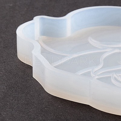 DIY Flower Cup Mat Silicone Molds DIY-E036-08-1