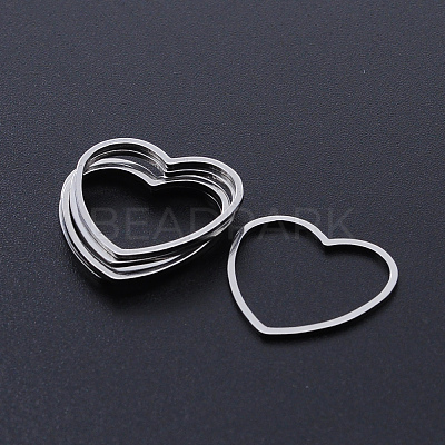 Non-Tarnish 201 Stainless Steel Linking Rings STAS-S105-T940-1-1