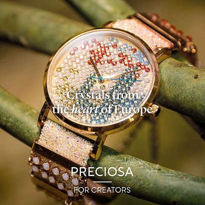 Preciosa® MAXIMA Crystal No Hotfix Flatback Stones Y-PRC-NSS6-00520-200-1