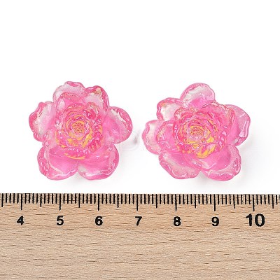 Flower Series Resin Cabochons LS-CRES-Q008-01L-1