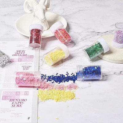 Plastic Paillette Beads MRMJ-PH0001-14-1