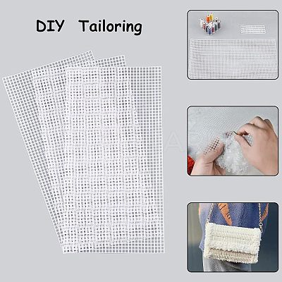 Plastic Mesh Canvas Sheets KY-WH0020-75-1